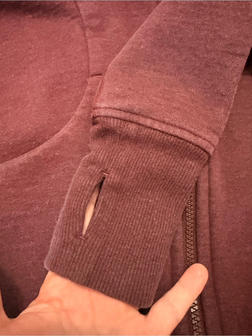 lululemon athletica Plum Scuba Zip Up Hoodie - Picture 10 of 13